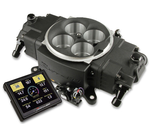 Holley Sniper EFI 550-874 SUPER SNIPER STEALTH 4150 4-INJ, BLACK
