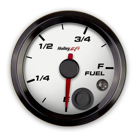 Holley EFI 553-133W 2-1/16 FUEL LEVEL GAUGE, PROGRAMMABLE, W