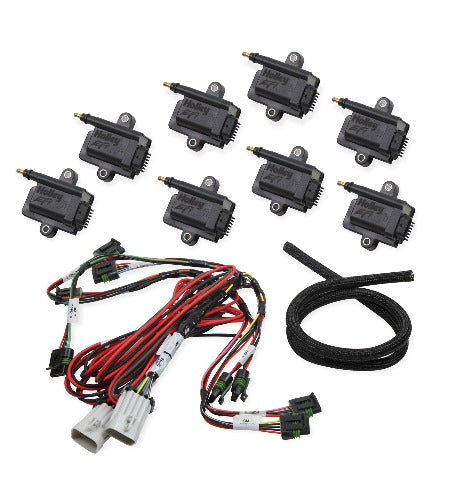 Holley EFI 556-128 KIT, BIG WIRE 8 CYLINDER SMART COIL KIT