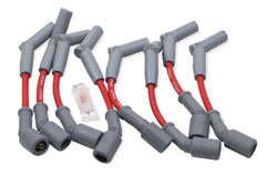Holley EFI 561-102 6.2L LS 45DEG SPARK PLUG WIRE SET RED/GR