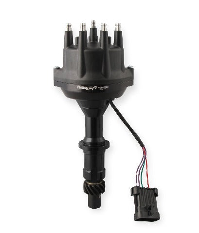 Holley EFI 565-207BK Dist., Dual Sync, Pontiac, Black
