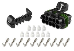 Holley EFI 570-203 METRIPACK, 10 CAVITY,FEMALE,BLACK