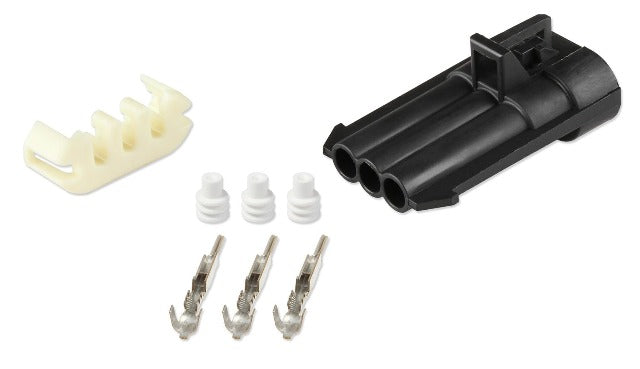 Holley EFI 570-205 METRIPACK, 3 CAVITY, MALE, BLACK