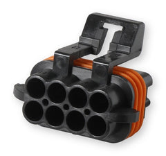 Holley EFI 570-209 METRIPACK, 8 CAVITY, FEMALE, BLACK