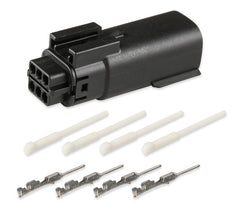 Holley EFI 570-225 MX 150, 6 CAVITY, MALE, BLACK