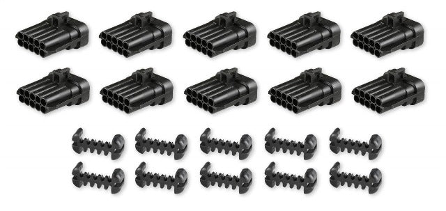 Holley EFI 570-304 METRIPACK, 10 CAVITY, MALE, BLACK