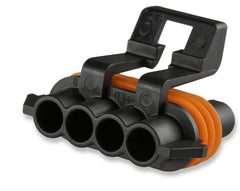 Holley EFI 570-310 METRIPACK, 4 CAVITY, FEMALE, BLACK