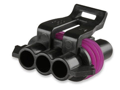 Holley EFI 570-318 METRIPACK, 3 CAVITY, FEMALE, BLACK