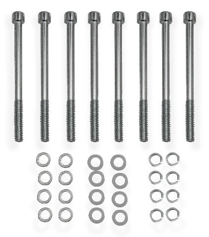 Holley Sniper EFI 891002 VALVE COVER HARDWARE KIT SILVER (SBC)