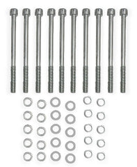 Holley Sniper EFI 891006 VALVE COVER HARDWARE KIT SILVER (SBM)