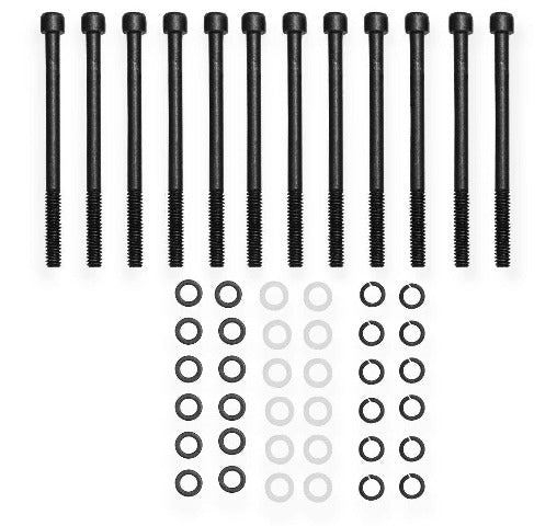Holley Sniper EFI 891009 VALVE COVER HARDWARE KIT SILVER (BBC)