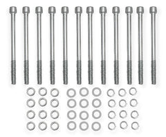 Holley Sniper EFI 891011 VALVE COVER HARDWARE KIT SILVER (BBF)