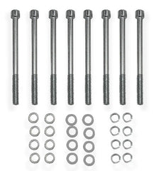 Holley Sniper EFI 891014 VALVE COVER HARDWARE KIT SILVER (SBC)