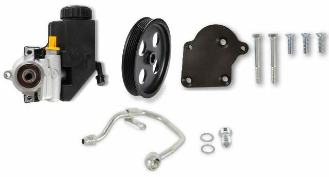 Holley 97-378 POWER STEERING KIT FOR GEN III HEMI SWAPS - EARLY CAR - LOW PRESSURE