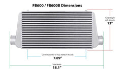 Frostbite FB600 UNIV INTERCOOLER 11 X 12 X 3 NAT