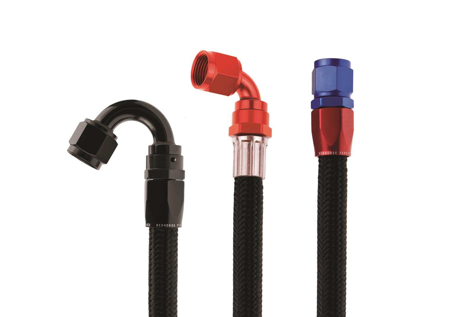 Redhorse Performance 235-04-1 -04 eSeries Black 235 e85 compatible stainless core hose - bulk