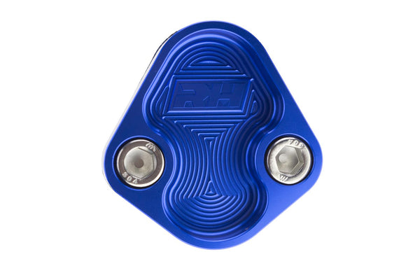 Redhorse Performance 4810-302-1 Aluminum Block-Off Plate for General Ford Except 351C, 351M  and  400 ENGINE - Blue