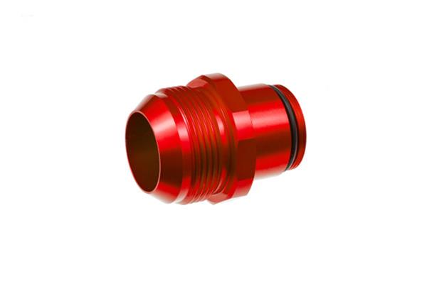 Redhorse Performance 4911-16-3 -16 AN Male water neck adapter - red