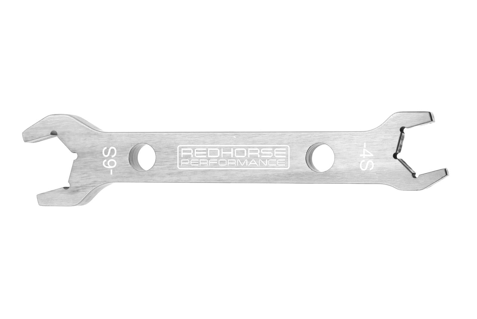 Redhorse Performance 5468-06-5 Double-ended aluminum AN wrench AN -04 Socket to AN -06 Socket - silver