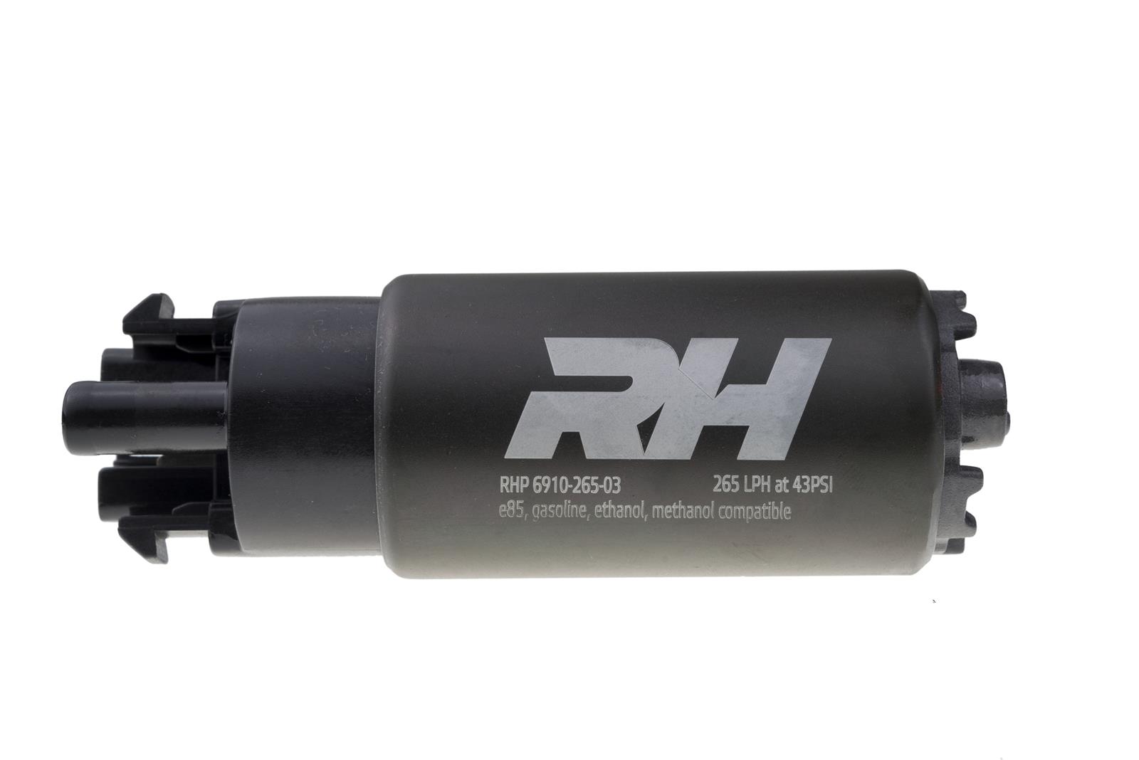 Redhorse Performance 6910-265-03 E85 Compatable In Tank Fuel Pump 265 LPH - Offset Inlet, Inline
