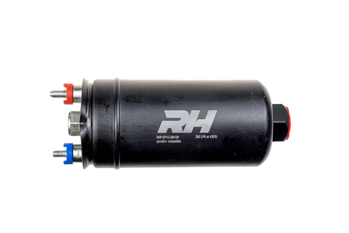 Redhorse Performance 6910-280-08 Universal Inline Fuel Pump AN8 outlet, AN10 inlet