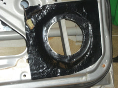 Hushmat 10110 Speaker Kit has 2 black sheets of 10x10 in Ultra. Total 1.4 sqft.
