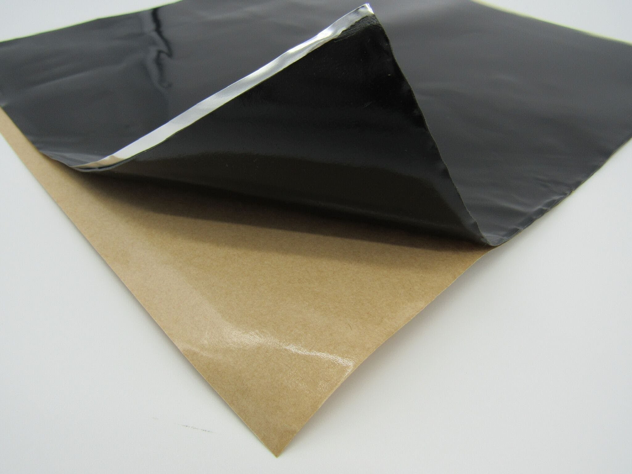 Hushmat 10110 Speaker Kit has 2 black sheets of 10x10 in Ultra. Total 1.4 sqft.