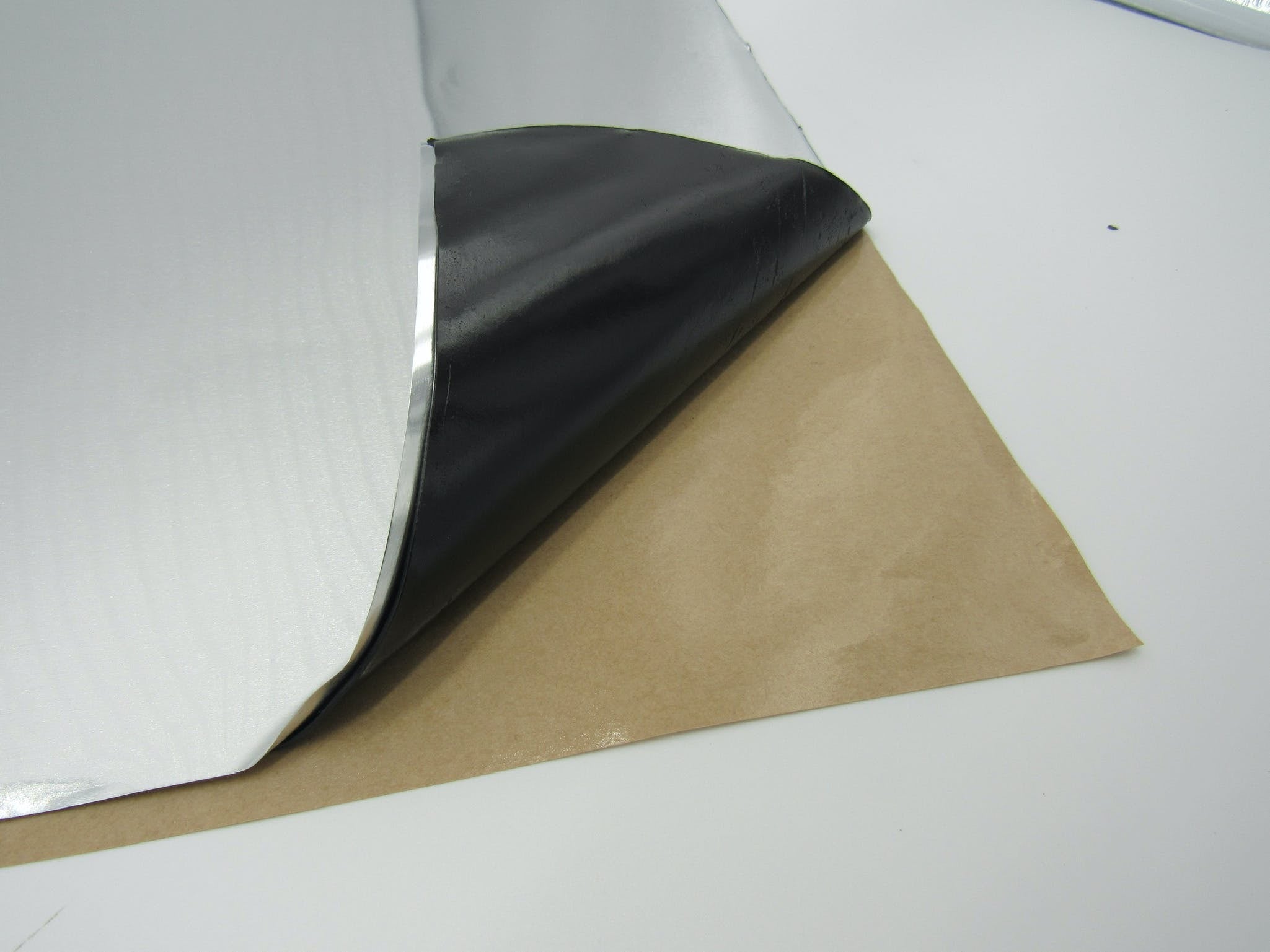 Hushmat 10151 Multi Use Kit has 4 silver sheet of 12x11 in Ultra. Total 3.7 sqft.