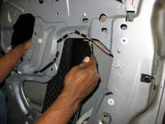 Hushmat 10200 Door Kit has 10 black sheets of 12x12 in Ultra. Total 10 sqft.