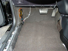 Hushmat 20300 Silencer Megabond Foam has 2 sheets of 23x36 in 1/2 in thick. Total 11.5 sqft.