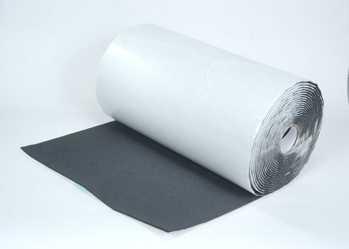 Hushmat 22400 1 Roll of 24 in x 50 ft 1/4 in Silencer w/Pres sens adhesive. Total 100 sqft.