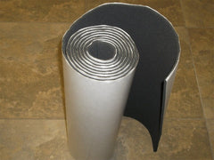 Hushmat 22410 1 Roll of 24 in x 10 ft 1/4 in Silencer w/Pres sens adhesive. Total 20 sqft.
