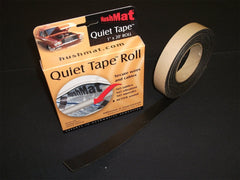 Hushmat 30300 Quiet Tape Shop Roll has 1 in x 20 ft soft pliable single sided foam tape roll