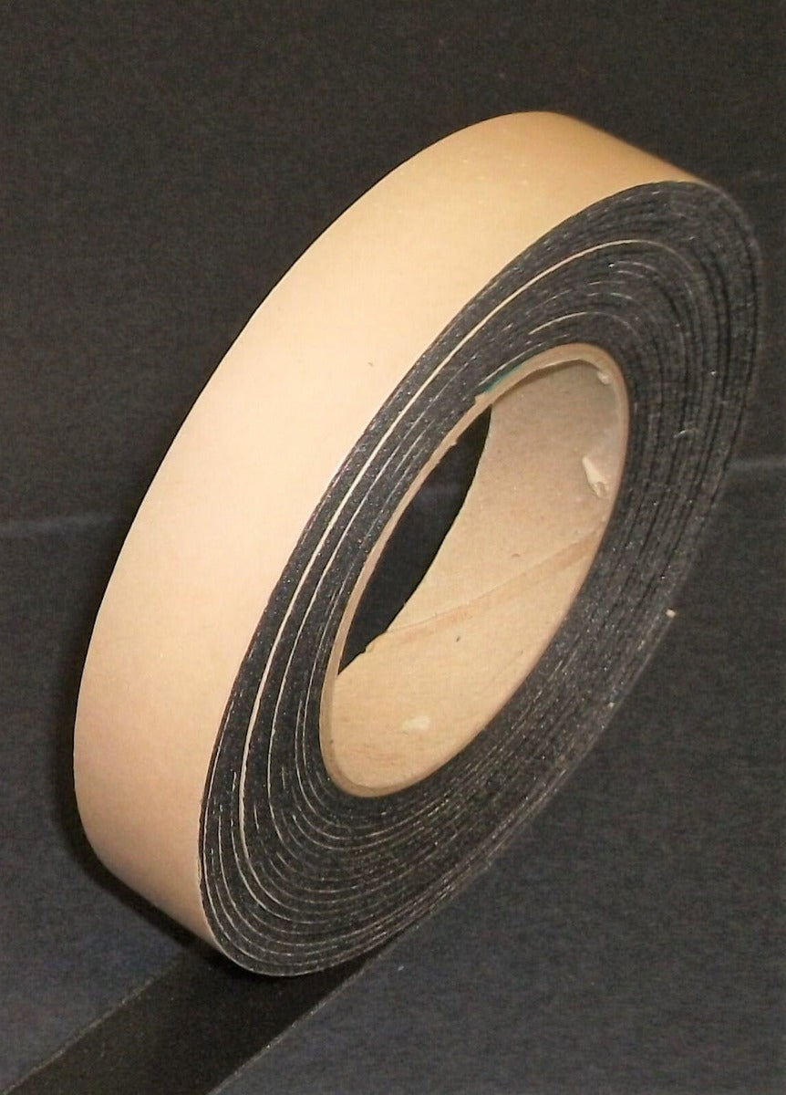 Hushmat 30300 Quiet Tape Shop Roll has 1 in x 20 ft soft pliable single sided foam tape roll