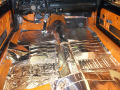 Hushmat 612691 Floor Pan Custom Insulation Kit