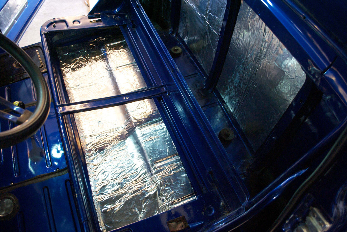 HushMat Custom-Fit Floor Sound Deadening and Thermal Insulation Kit, Crew Cab 613171