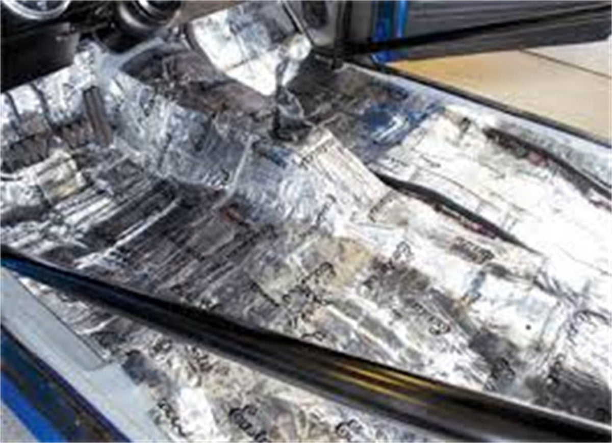 Hushmat 618561 Floor Pan Custom Insulation Kit