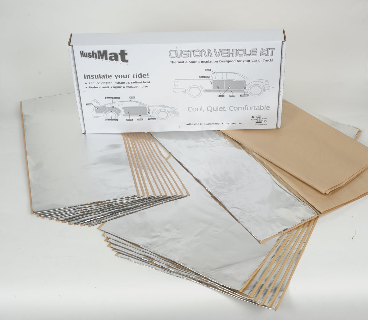 Hushmat 62476 Complete Vehicle Custom Insulation Kit