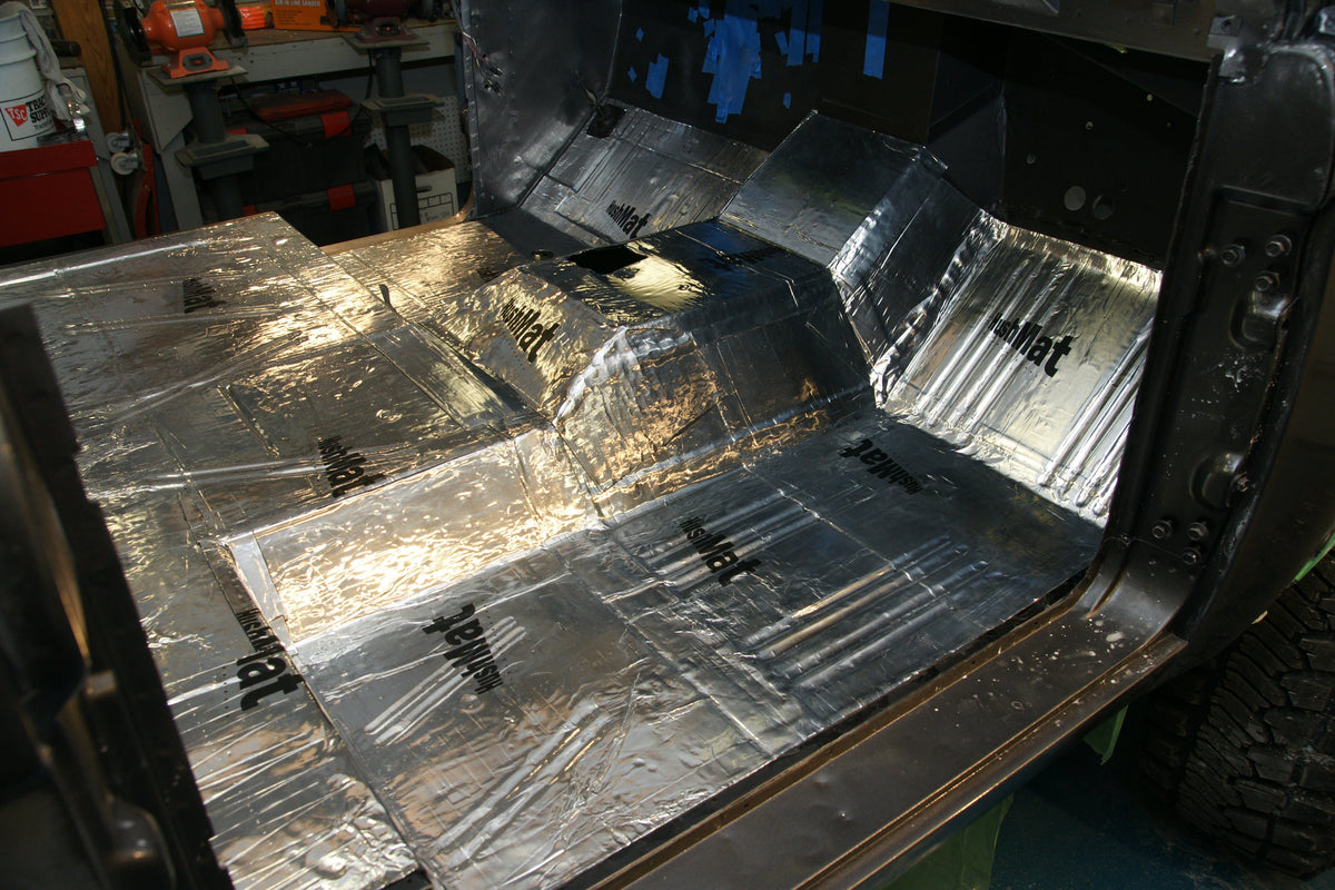 Hushmat 624761 Floor Pan Custom Insulation Kit