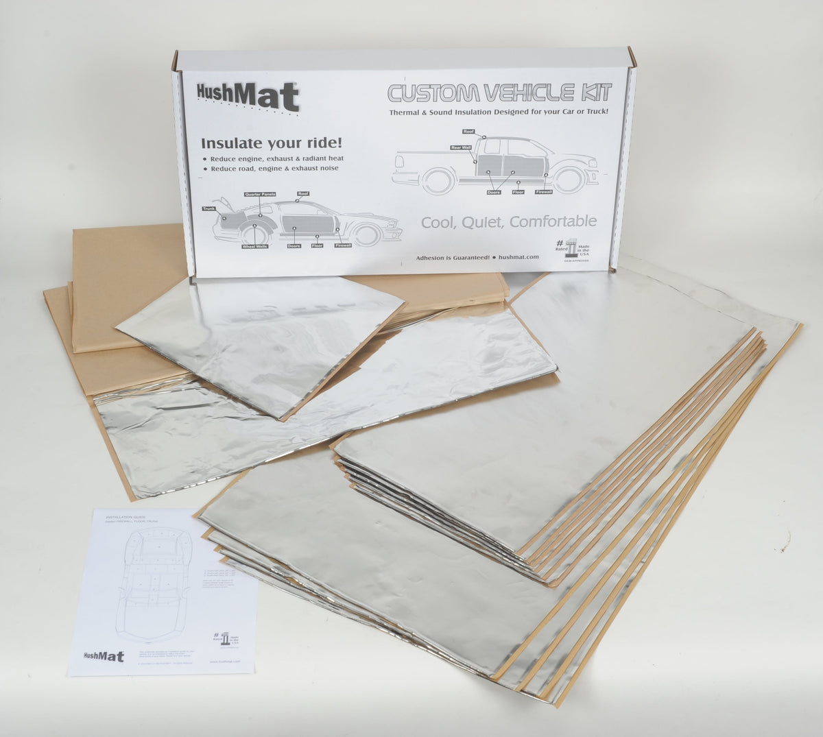 Hushmat 62884 Complete Vehicle Custom Insulation Kit