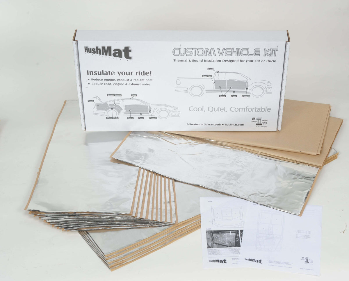 HushMat Custom-Fit Complete Vehicle Sound Deadening and Thermal Insulation Kit 63010