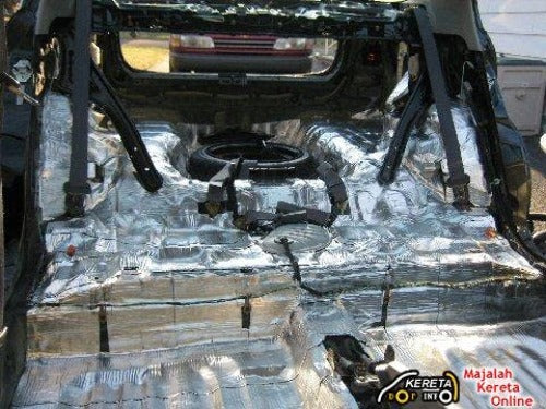 Hushmat 650081 Floor Pan Custom Insulation Kit