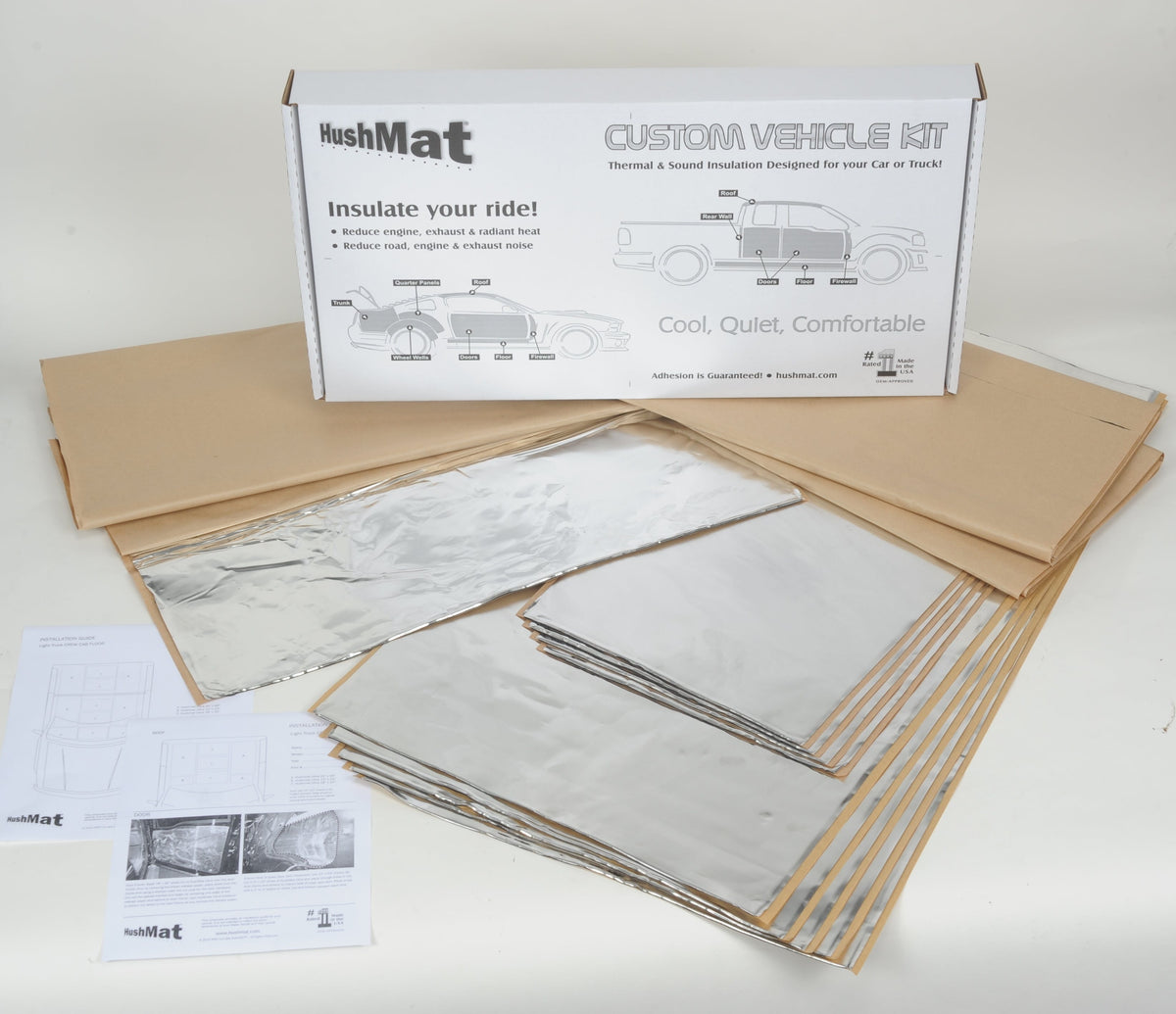 Hushmat 66532 Complete Vehicle Custom Insulation Kit