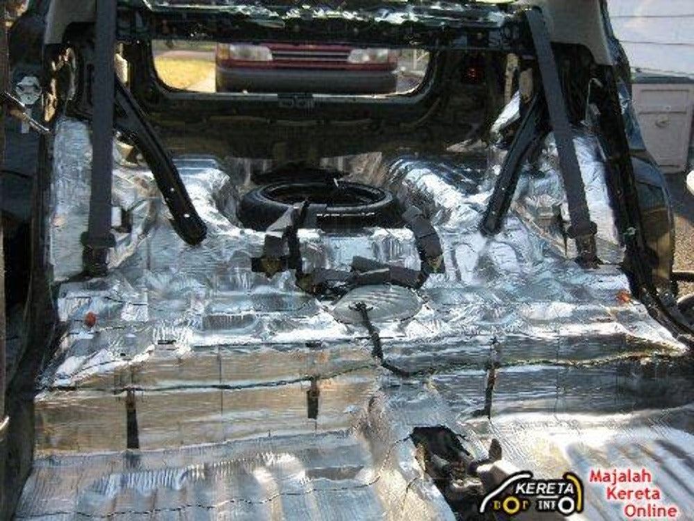 Hushmat 681141 Floor Pan Custom Insulation Kit