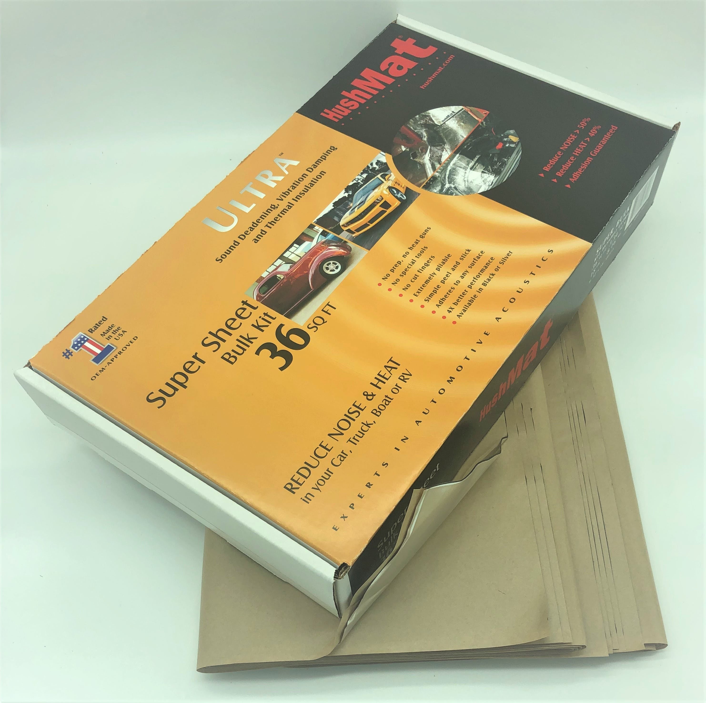 Hushmat 726502 HushMat Crew Cab Firewall Insulation Kit