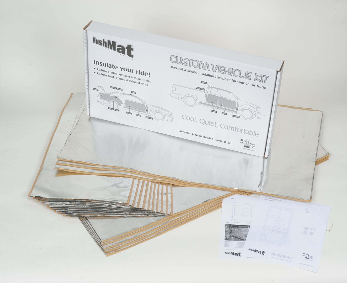 HushMat Custom-Fit Complete Vehicle Sound Deadening and Thermal Insulation Kit, Wagon 73809