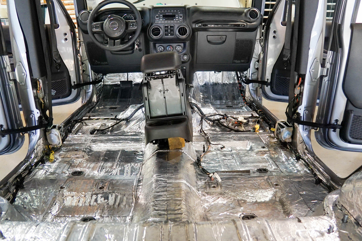 HushMat Custom-Fit Floor Sound Deadening and Thermal Insulation Kit 742241
