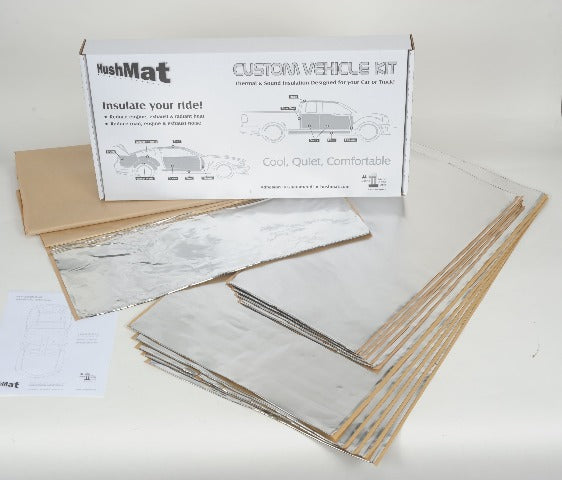 Hushmat 80001 Heavy duty FlatTop with opening for sleeper to insulate day cab and floor.