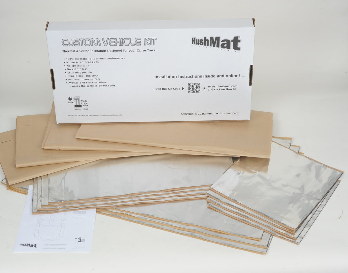 Hushmat 81108 Heavy duty HighTop 63 in truck insulation kit for floor and sleeper.
