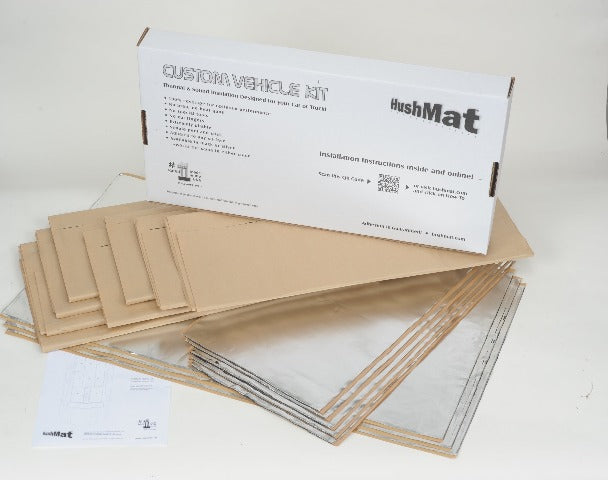Hushmat 81110 Heavy duty HighTop 70 in truck insulation kit for floor and sleeper.
